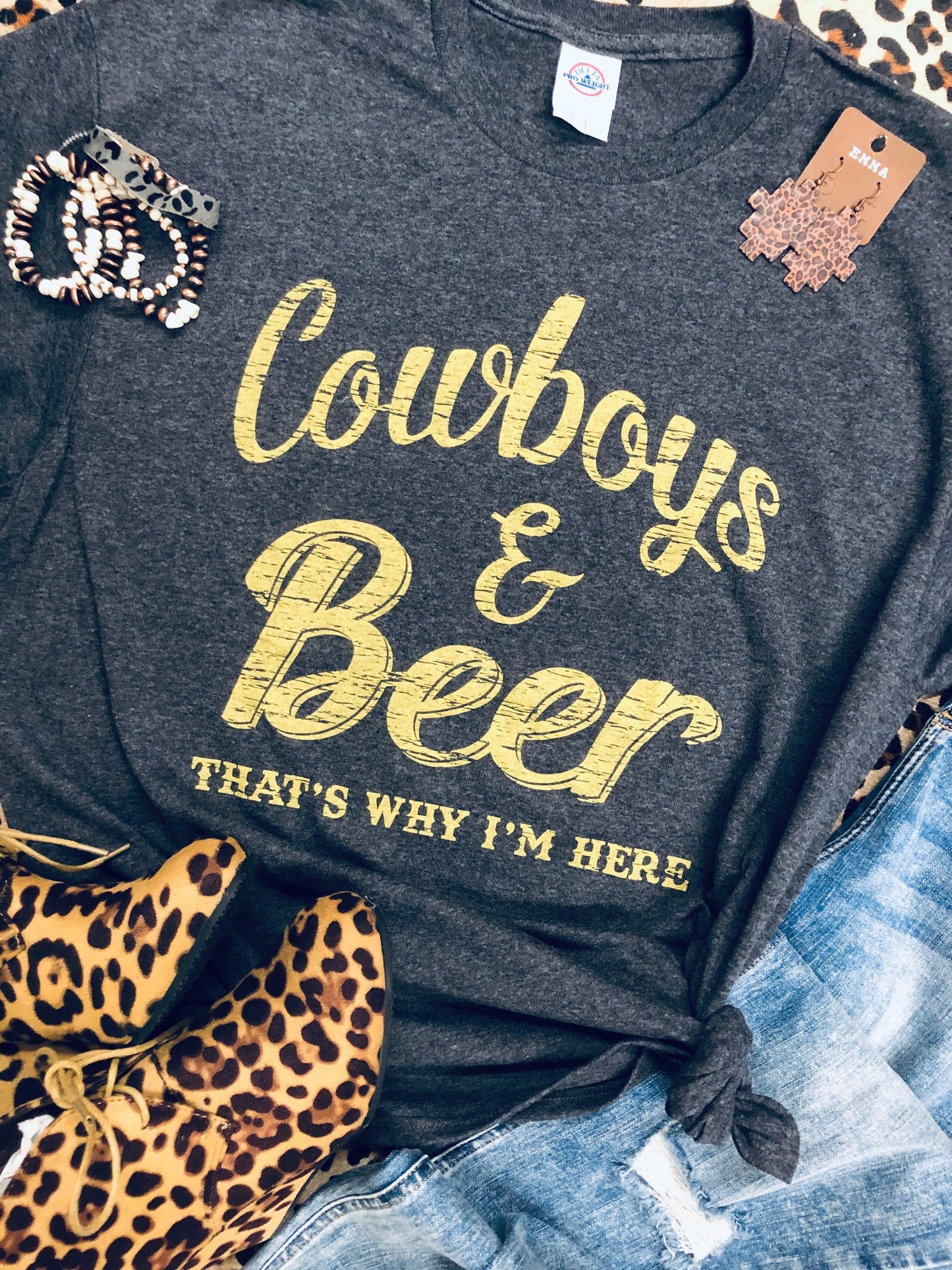 Cowboys & Beer T-shirt