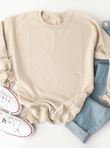 Crewneck Sweatshirt tan